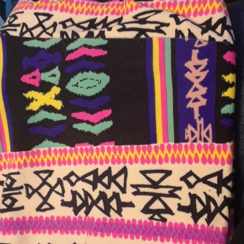 Lularoe TC Super Funky Unicorn Leggings